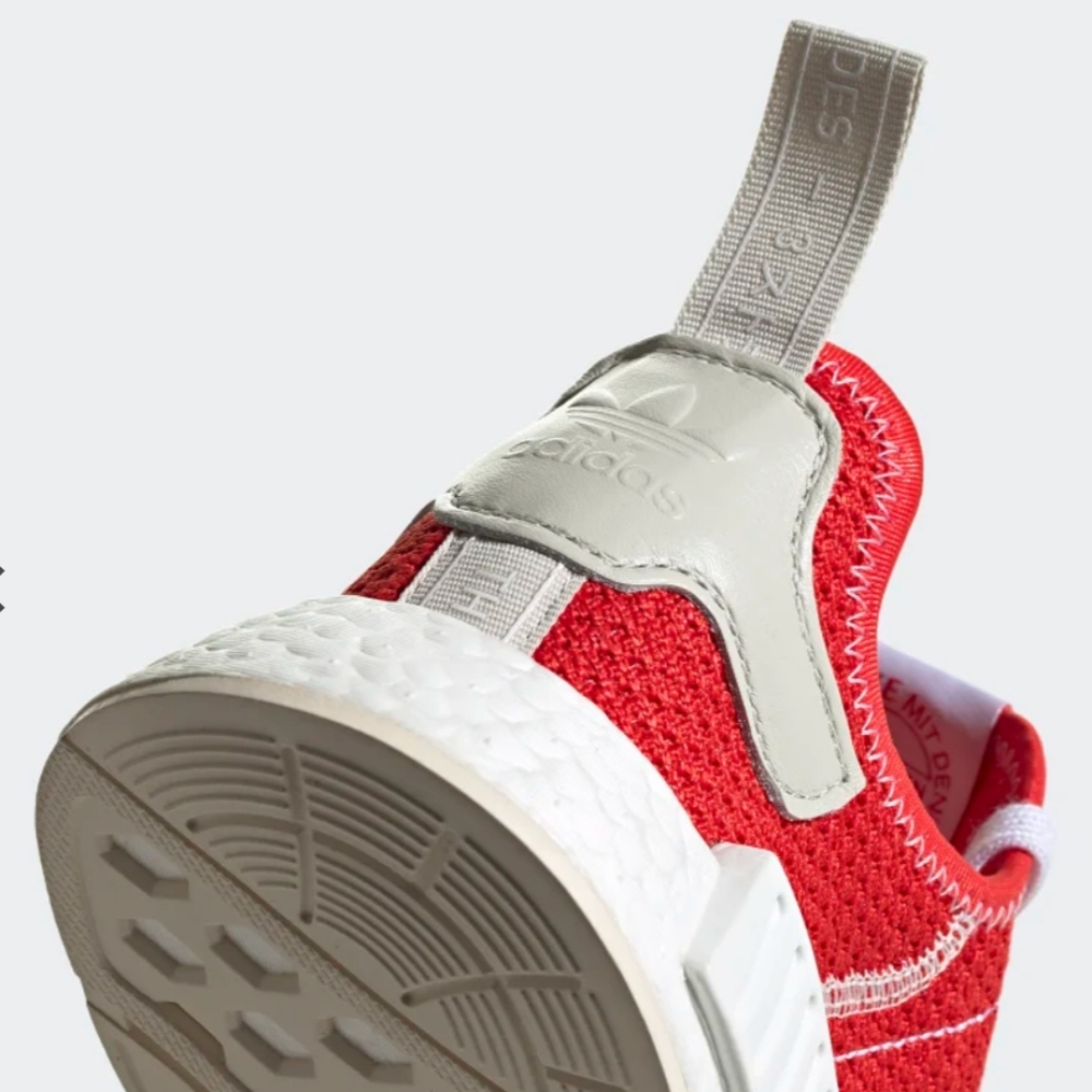 NWT adidas NMD_R1 Red Running Workout Shoes - Picture 5 of 7